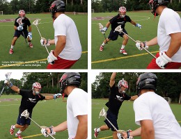 Paul Rabil Swim Move Paul Rabil demonstrating swim move